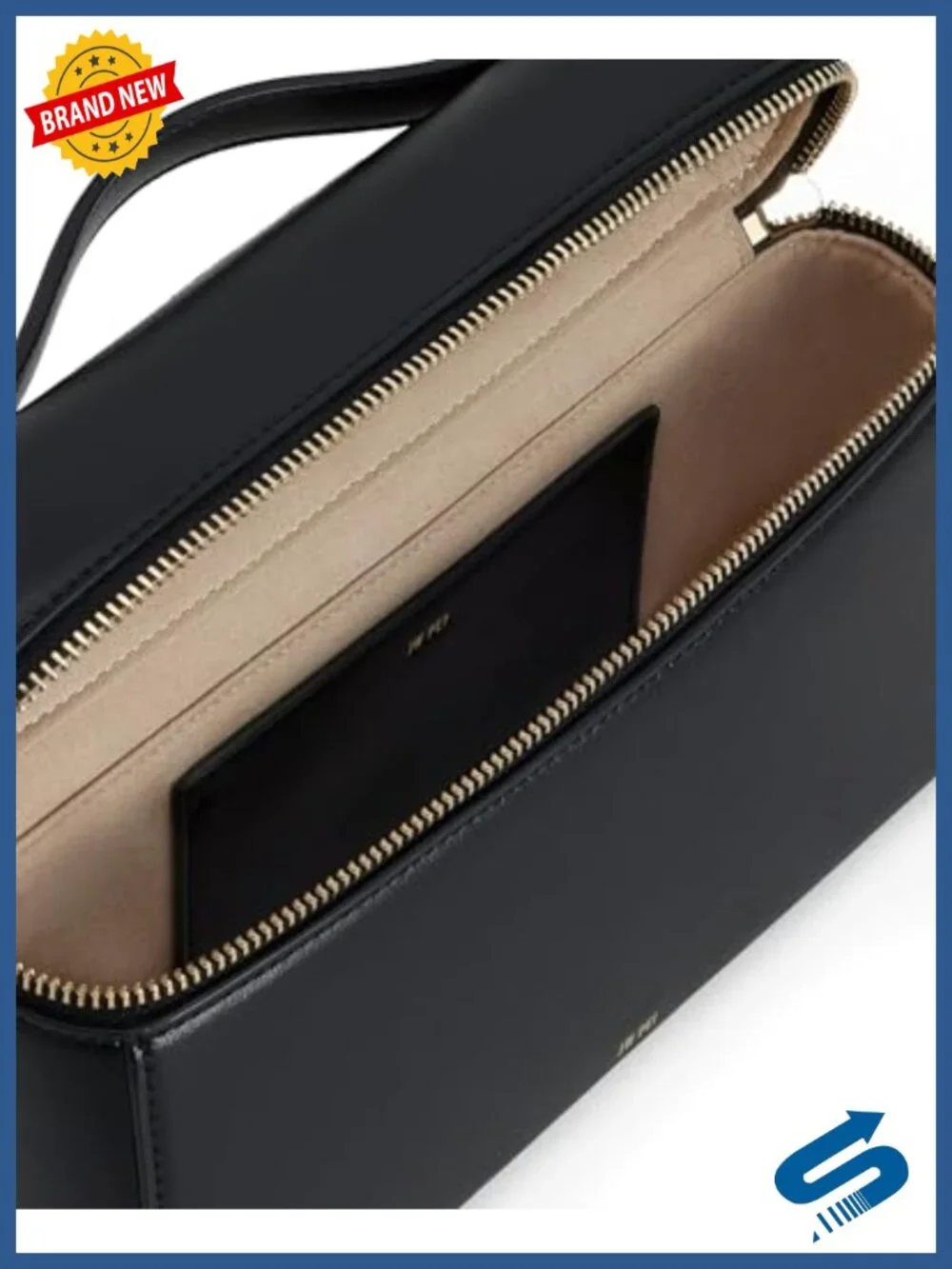 Vegan Leather Top Handle Satchel Purse with Gold Hardware - JW PEI Thea